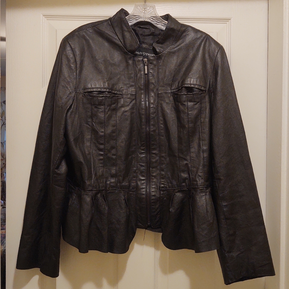 Leather Jacket, Size 1X